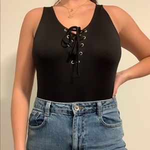 Forever 21 Black Bodysuit